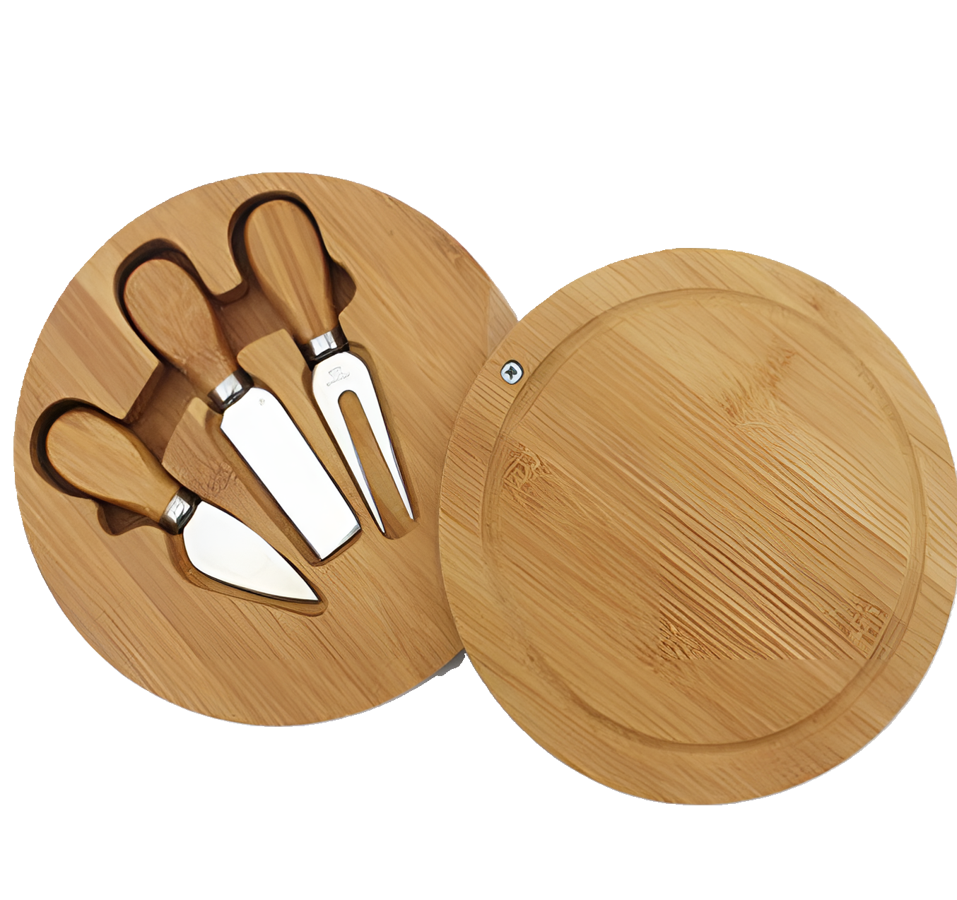 TABLA DE QUESO 25CM Bambu + 3 ACCESORIOS